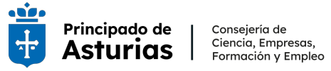 Consejería de
                    Ciencia, Empresas, Foramción y Empleo